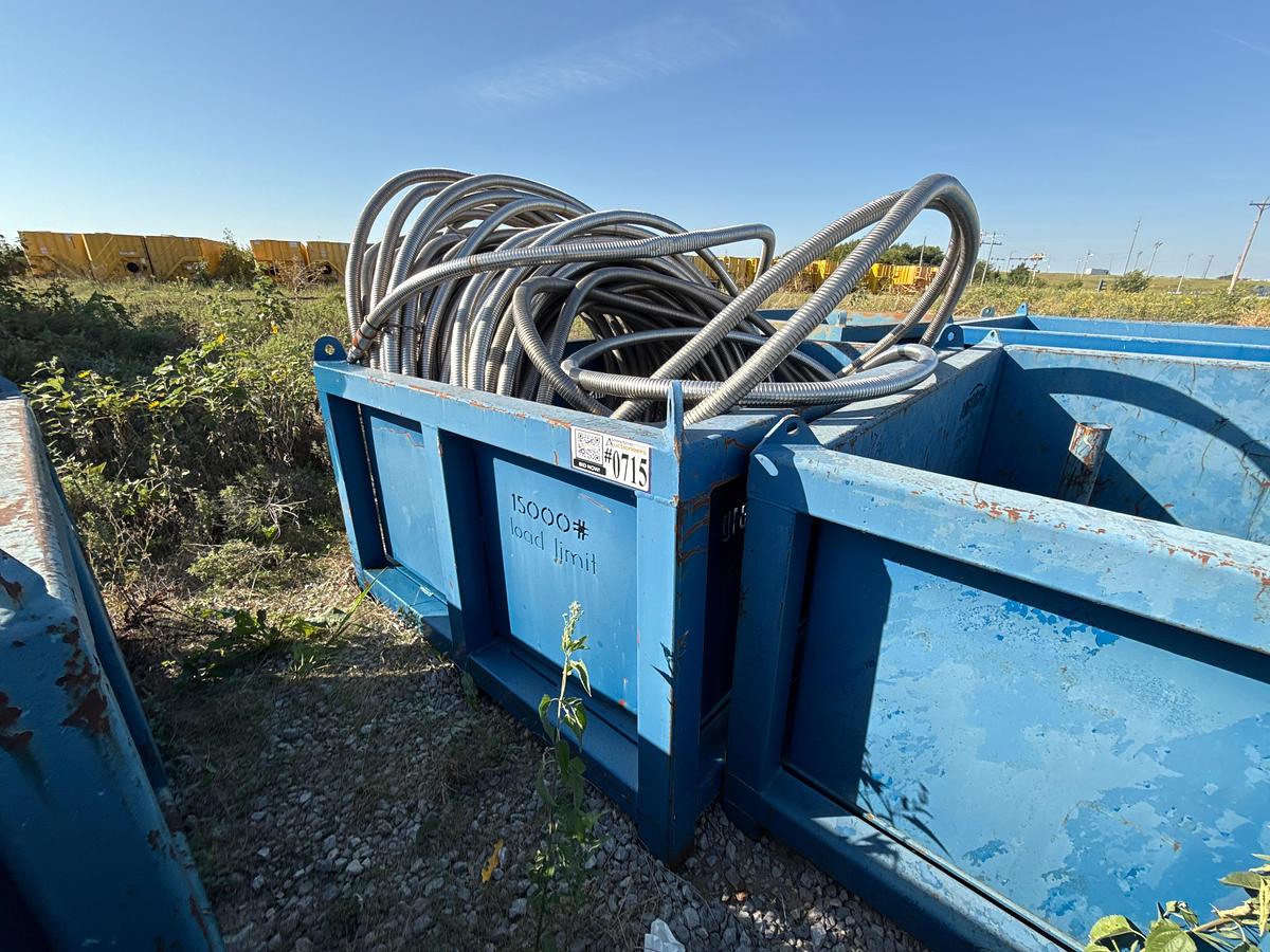 Used Steel Tub with Metal Hose