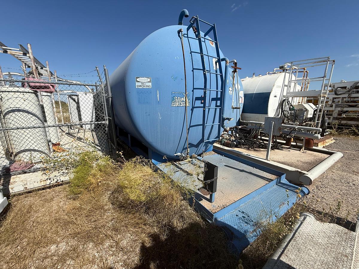 Used 2006 J & J Steel 15,175 GAL Skidded Diesel Tank
