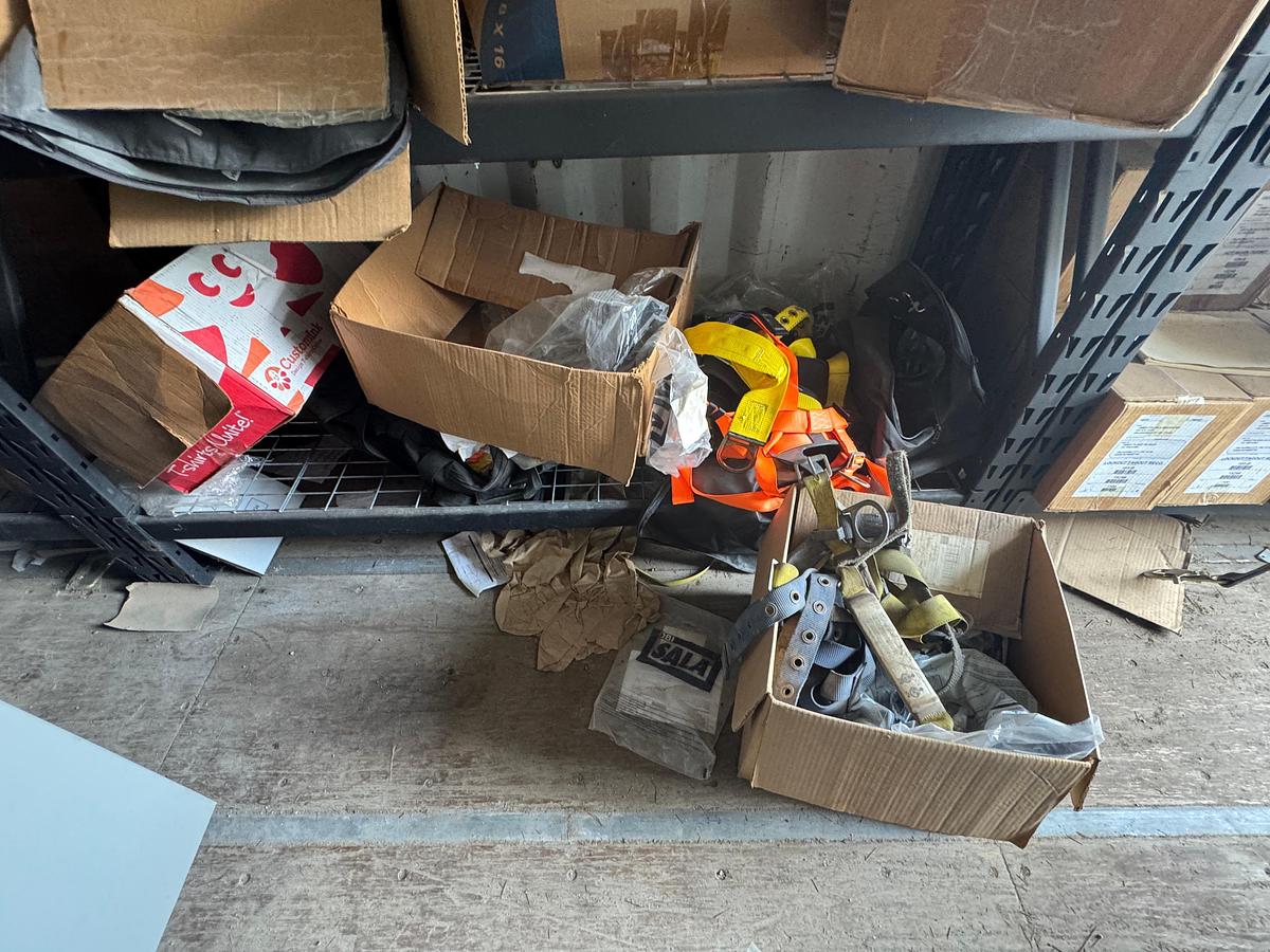 Used 20' Conex Shipping Container with Contents