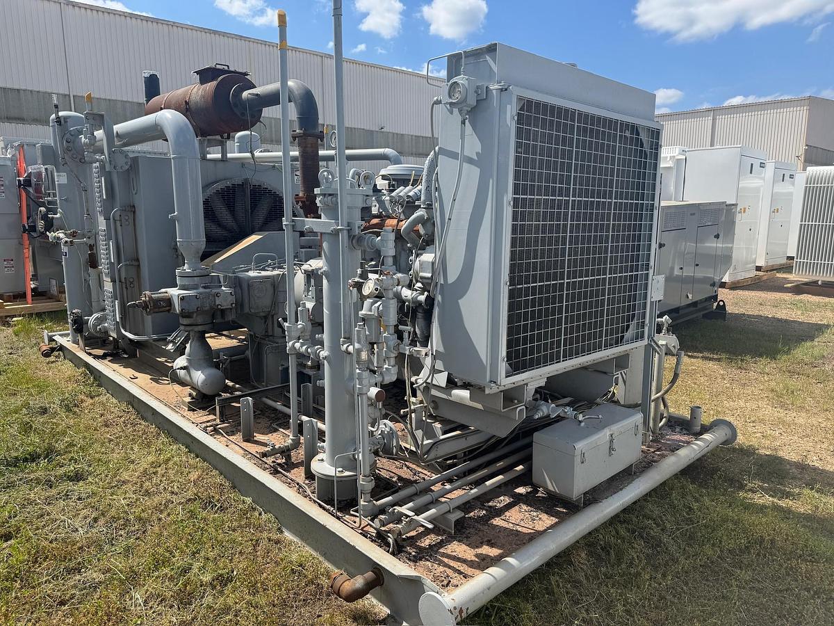 Used 2013 Natural Gas Compressor Package, Skidded