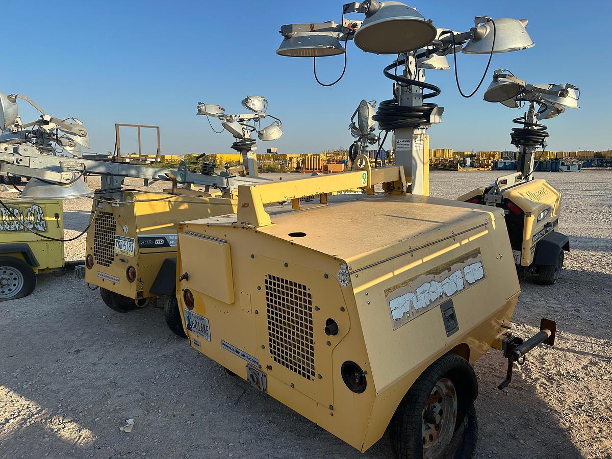 Used Allmand Maxi-Lite V Light Plant with CAT Engine