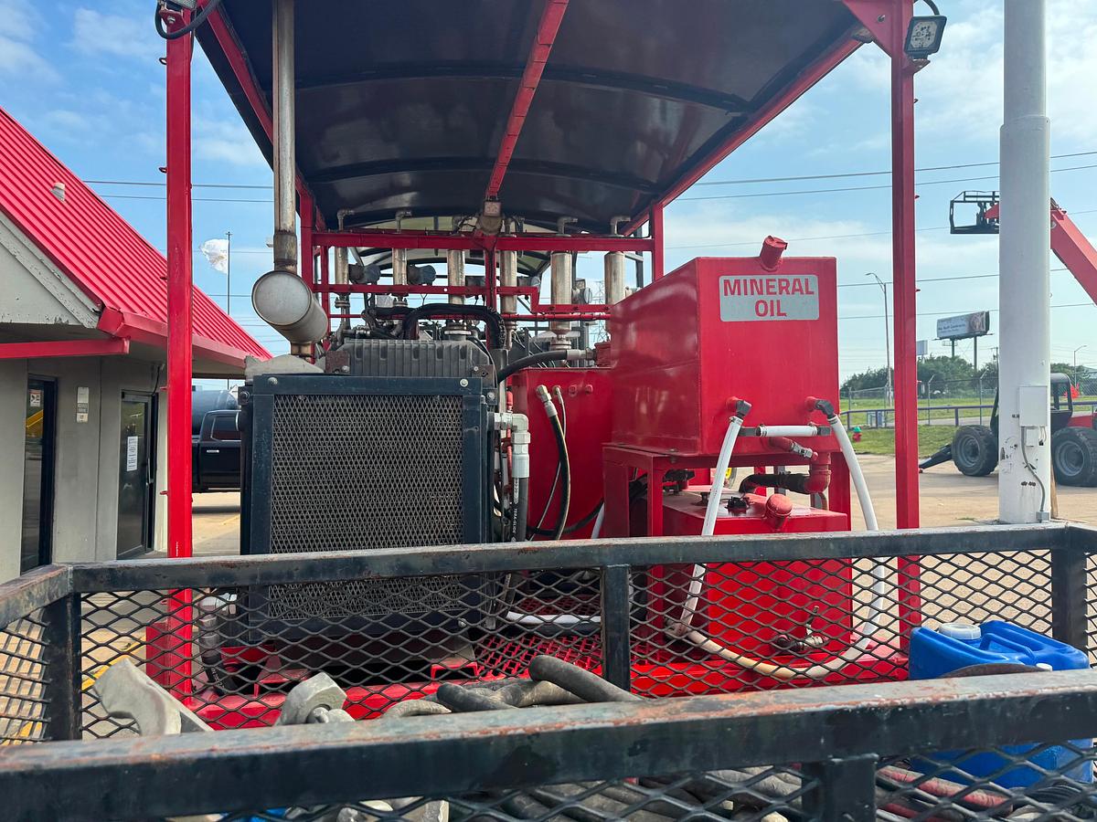 Used 2018 Nov Rolligon Chemical Mixing Unit Big Tex