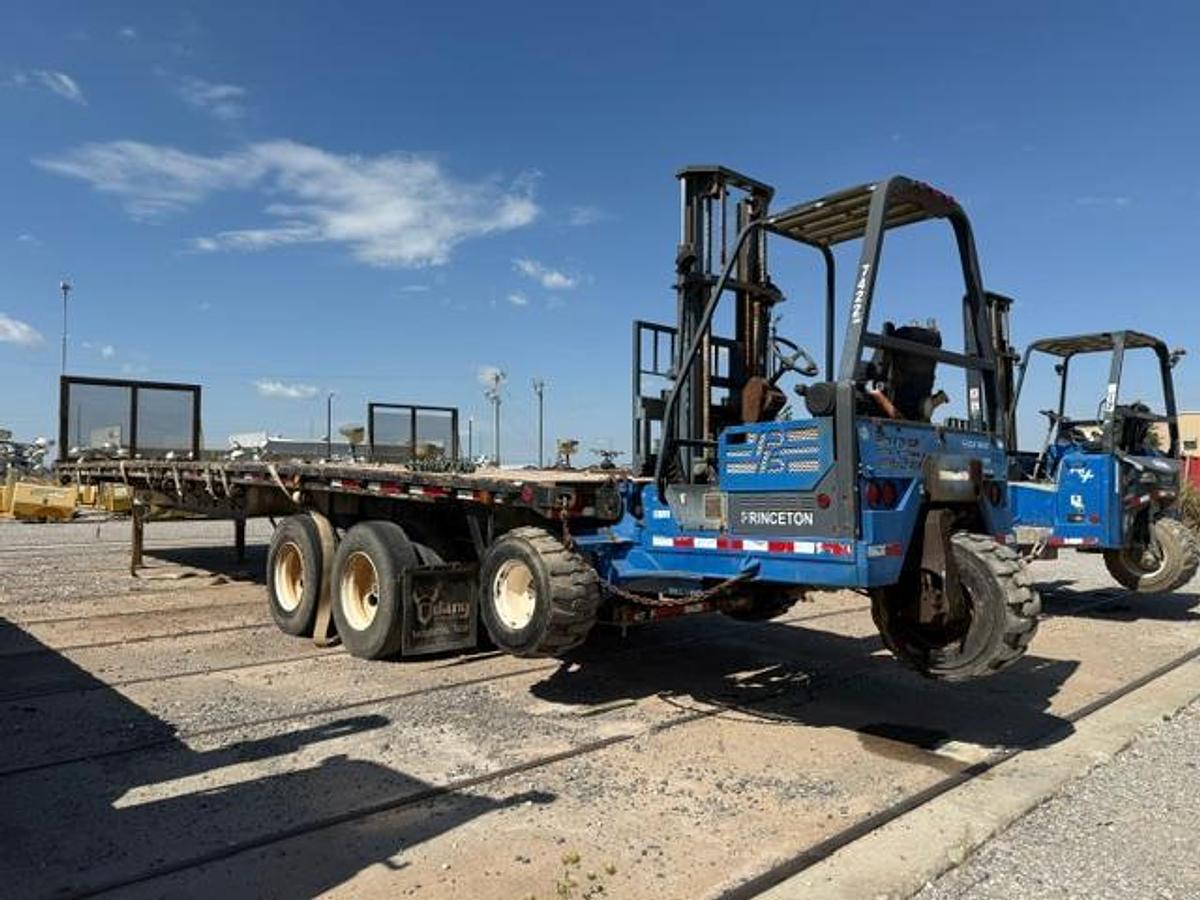 Used 2011 Bright Coop Flatbed Trailer with a 2011 Princeton PB80
