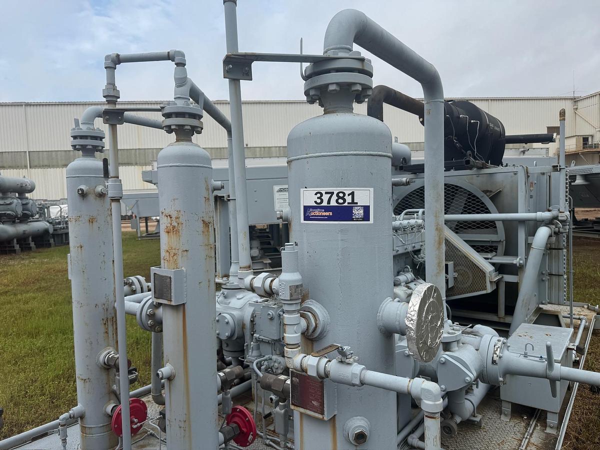 Used 2020 Engine-Driven Natural Gas Compressor, Skidded