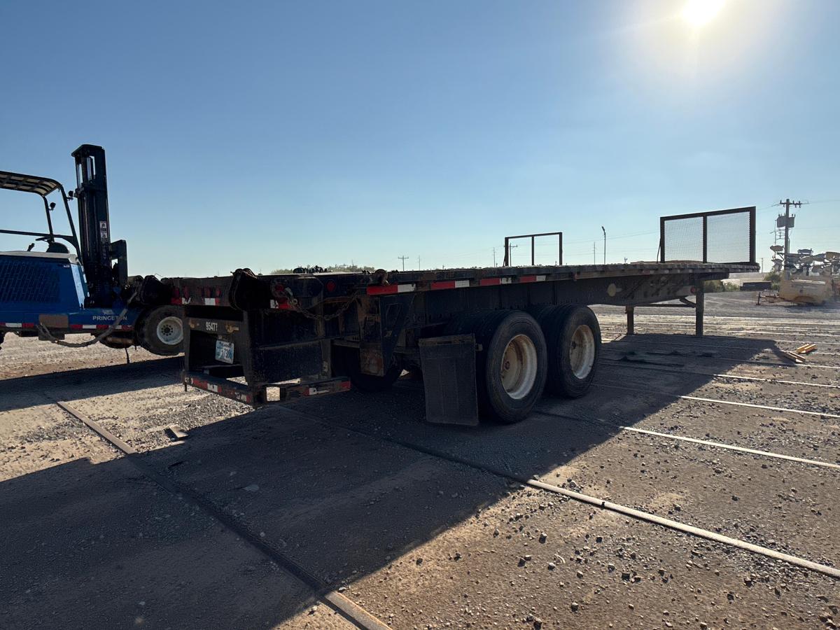Used 2011 Bright Coop Flatbed Trailer with a 2011 Princeton PB80