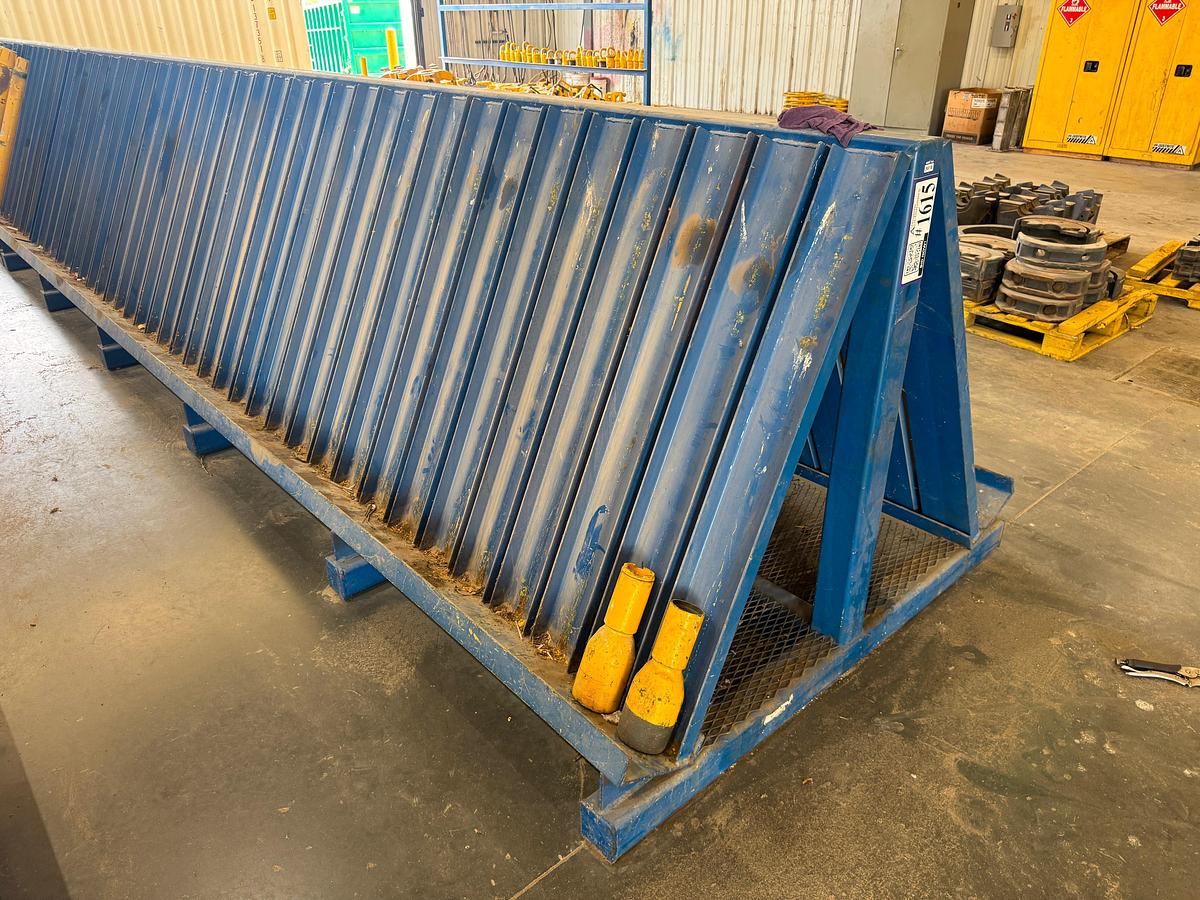 Used Oilfield Sub Rack - Heavy Duty 1 Angle Iron