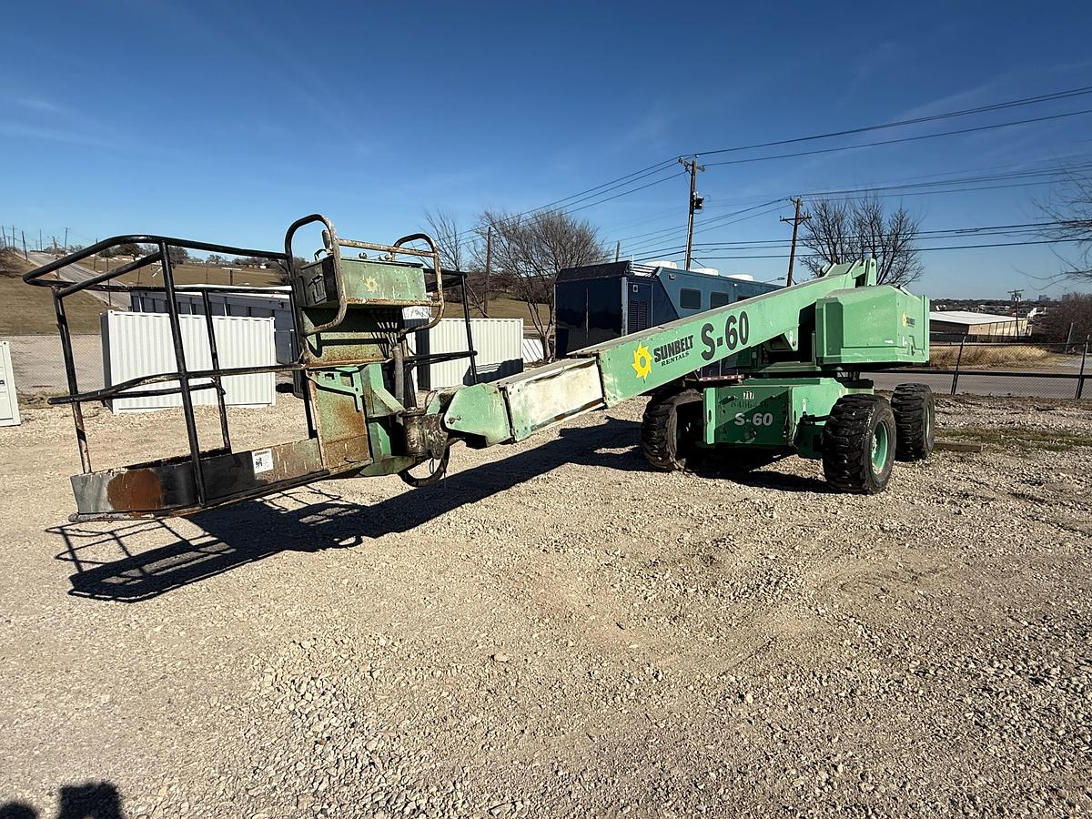 Used 1998 Genie S-60 Man Lift
