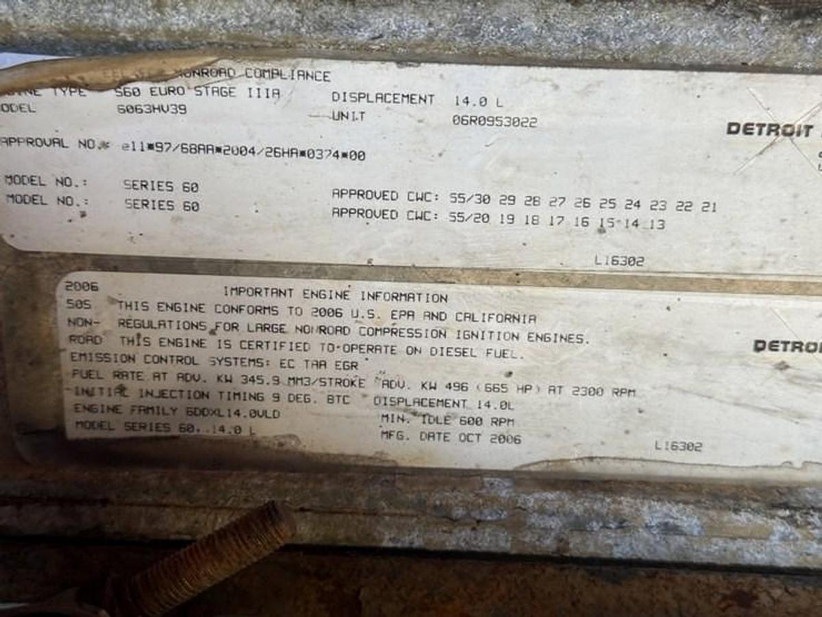 Used 2007 Moor Rig XJ60 DD 104'-200K Well Service Workover Rig