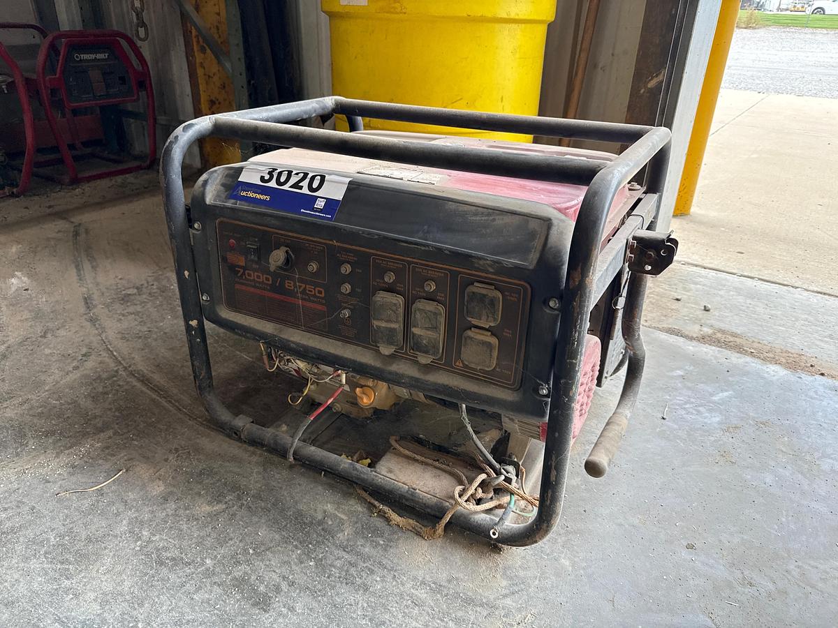 Used Predator 8750 Generator