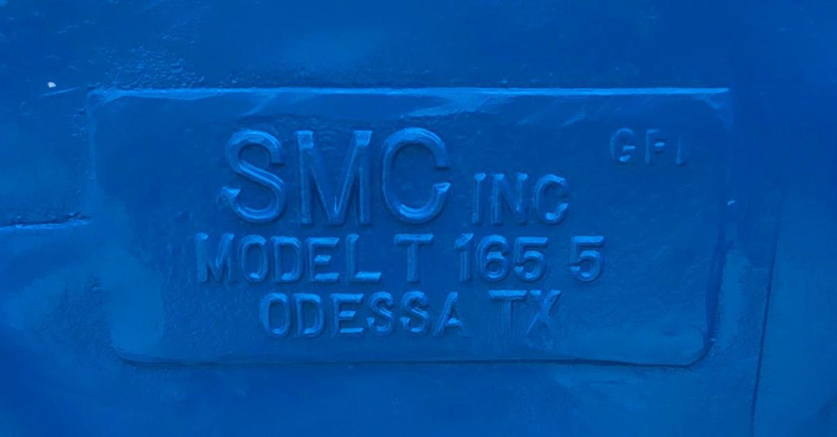 Used SMC T165 Triplex Pump Powered by Cummins 6.7