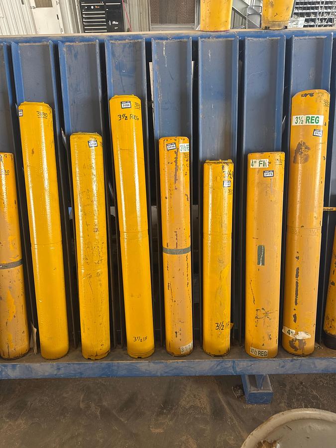 Used (13) Subs; (12) Crossover Subs & (1) 3 1/2'' Reg Float Sub - Connections Listed Below
