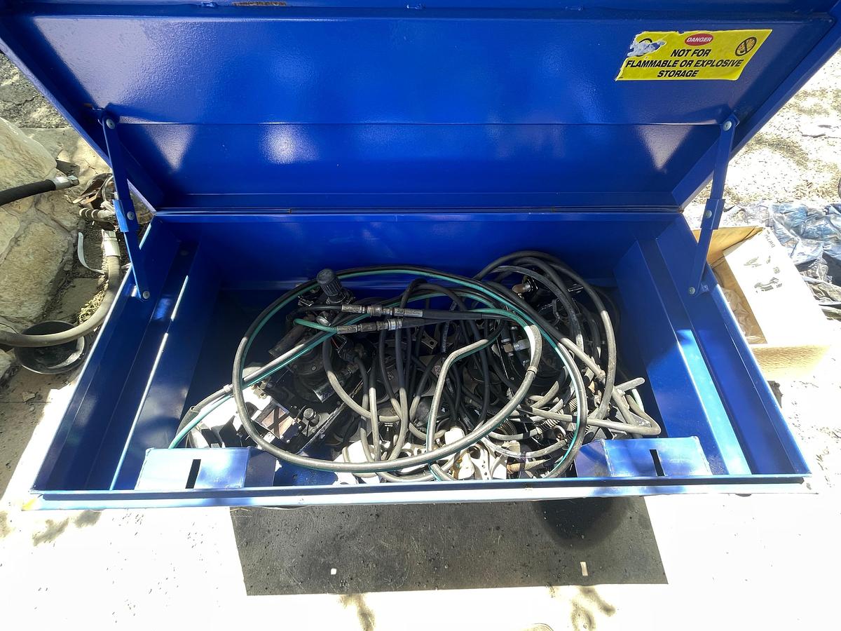 Used Better Built Jobsite Box with Hydraulic Components, Hoses & Industrial Parts