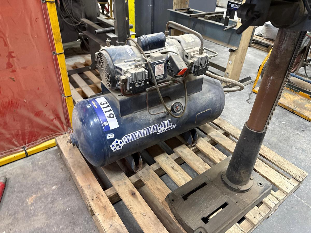 Used Central Air Products 10 Gallon Air Compressor