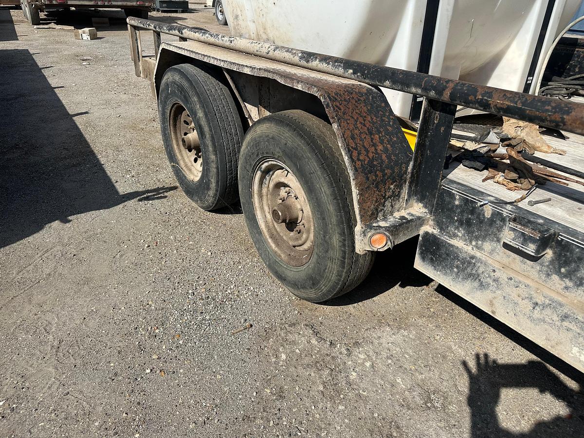 Used Lamar 16 Trailer with All American Pressure Washer and Water Tank