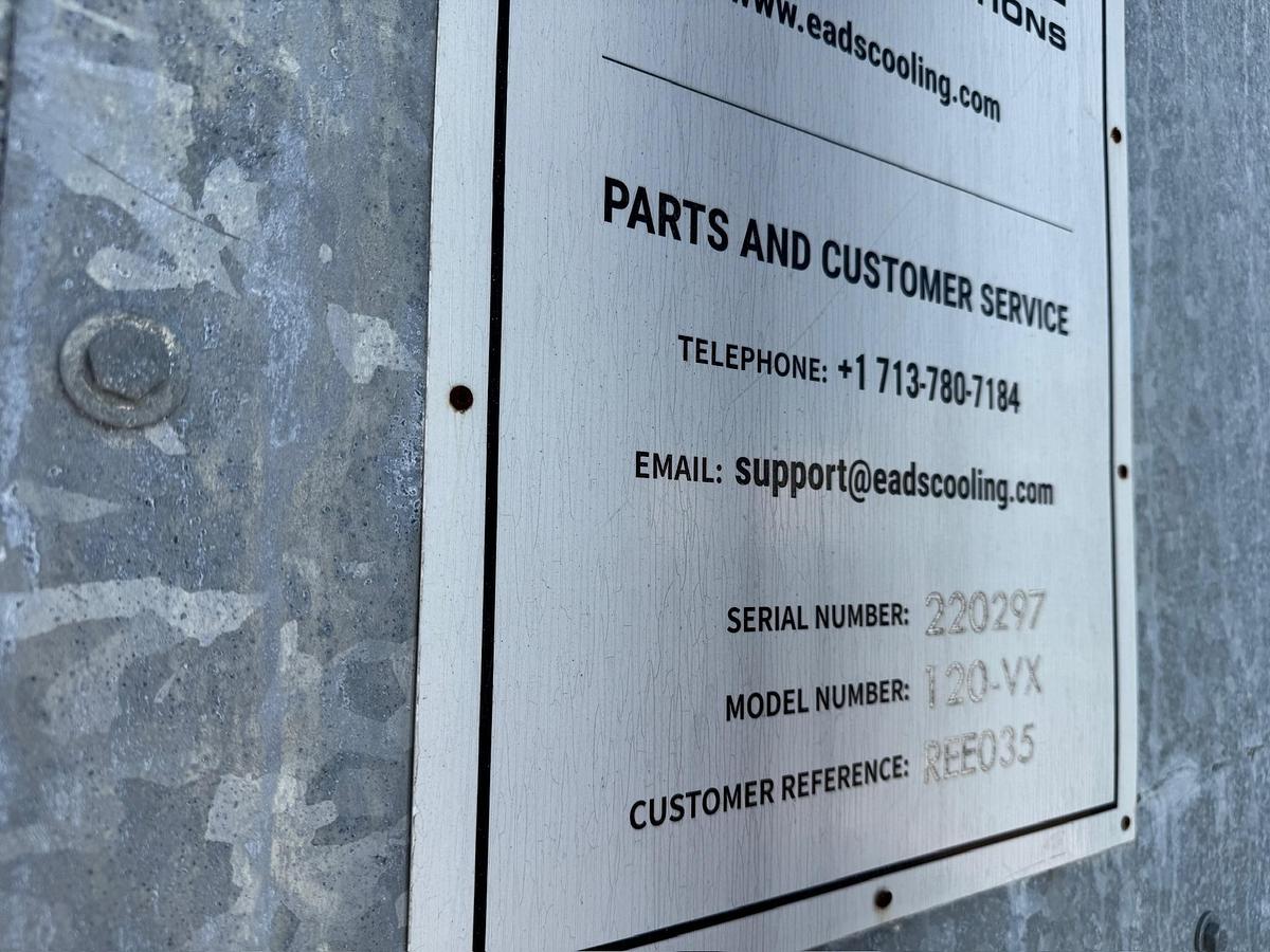 Used 2022 EADS 120-VX Air-Cooled Heat Exchanger (Fin-Fan / Gas Aftercooler)