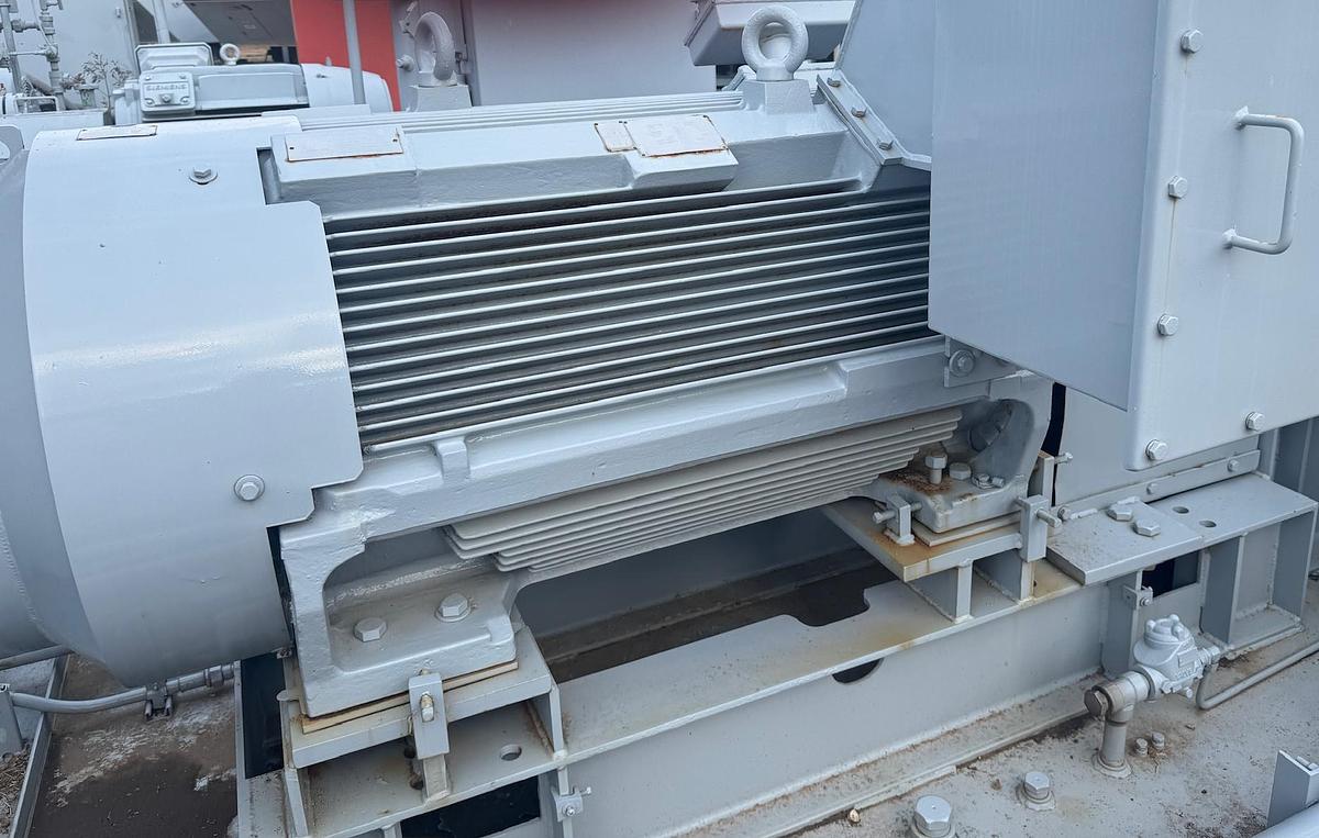 Used 2008 ETR Electric Reciprocating Natural Gas Compressor Skid with Aftercooler & Separator