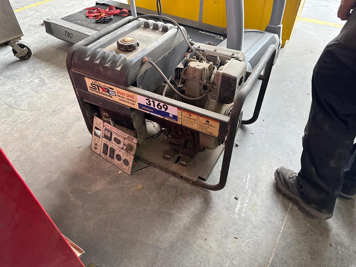 Used North Star 6500 Generator with Diesel Engine