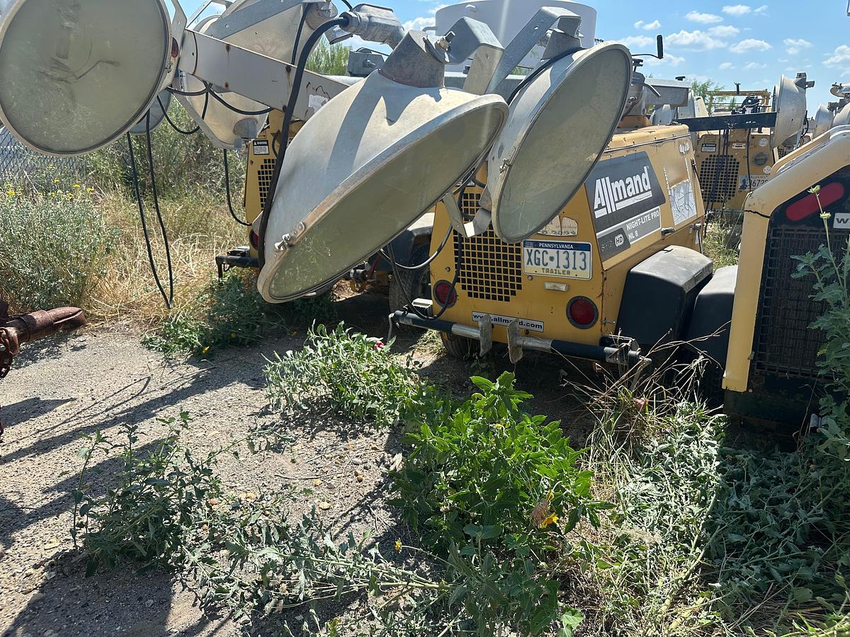 Used Allmand Night-Lite Pro NL 8 8KW Light Plant with CAT Engine