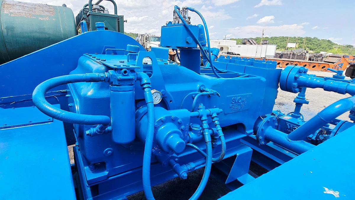 Used SMC T165 Triplex Pump Powered by Cummins 6.7