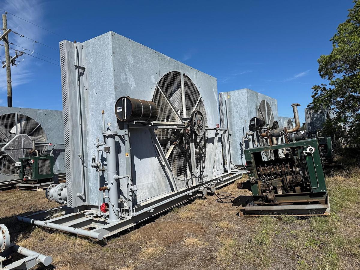 Used 2022 EADS 120-VX Air-Cooled Heat Exchanger (Fin-Fan / Gas Aftercooler)