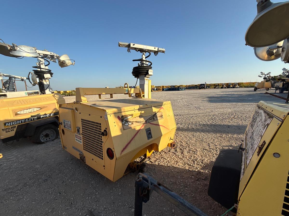 Used Allmand Light Tower with a CAT Engine