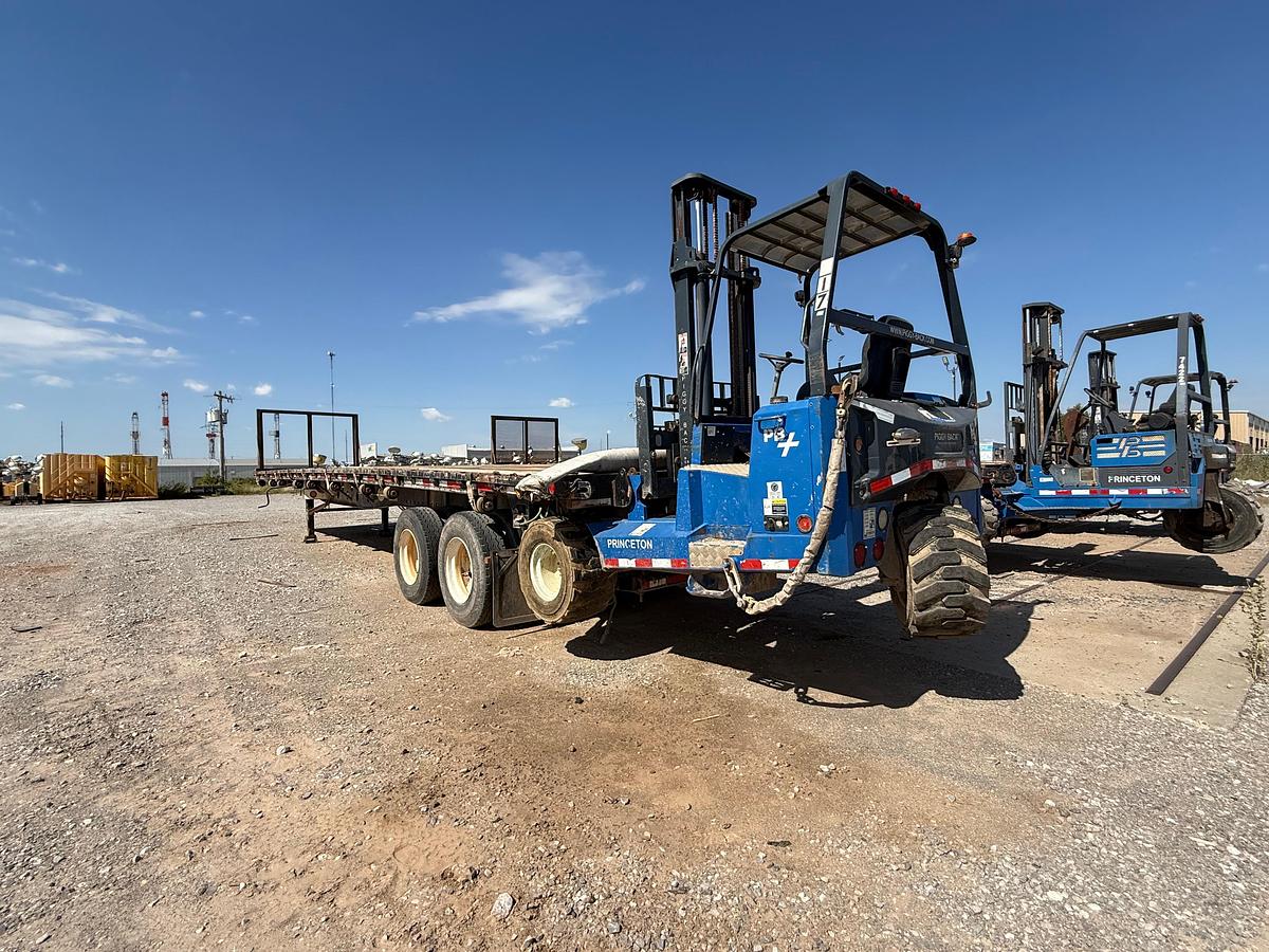 Used 2011 Bright Coop Flatbed Trailer with a Princeton PB80 2011 Piggy Back