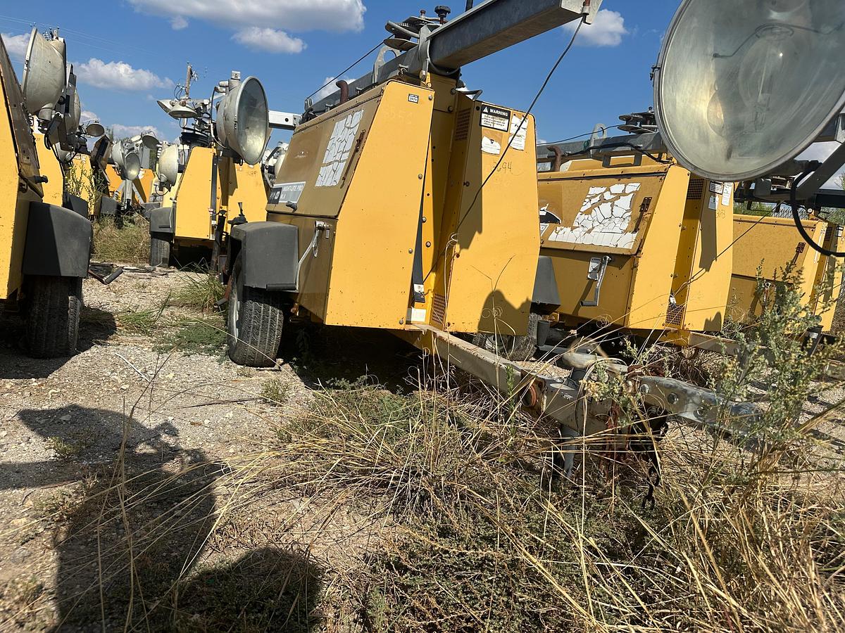 Used Allmand Night-Lite Pro NL 8 8KW Light Plant with CAT Engine