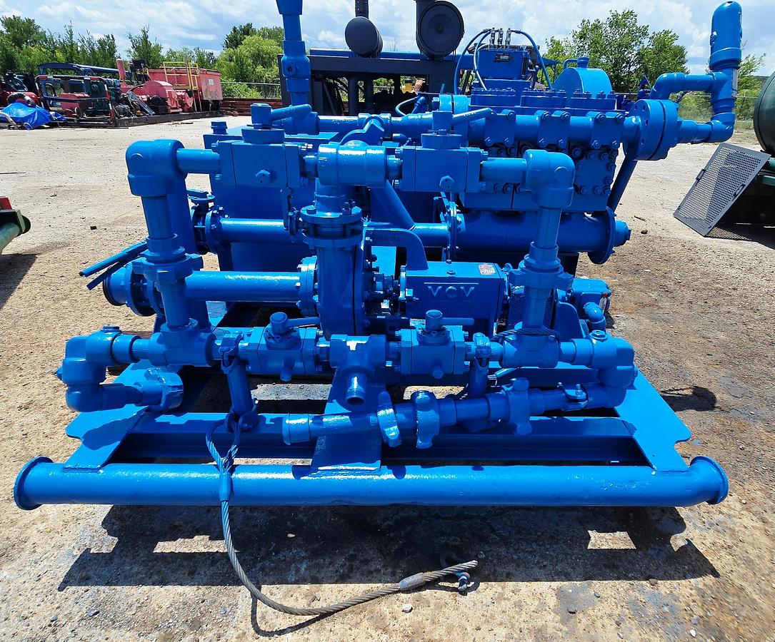 Used SMC T165 Triplex Pump Powered by Cummins 6.7