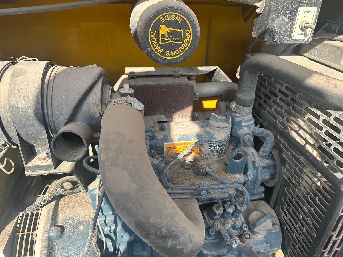 Used Allmand Night-Lite Pro 2 7.5KW Light Plant with Kubota Engine