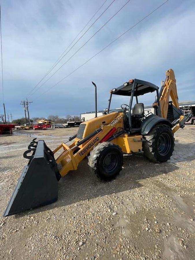 Used New Holland 555E 4x4 Backhoe