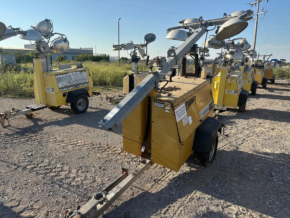 Used Allmand NightPro NL8 8kw Light Plant with CAT Engine