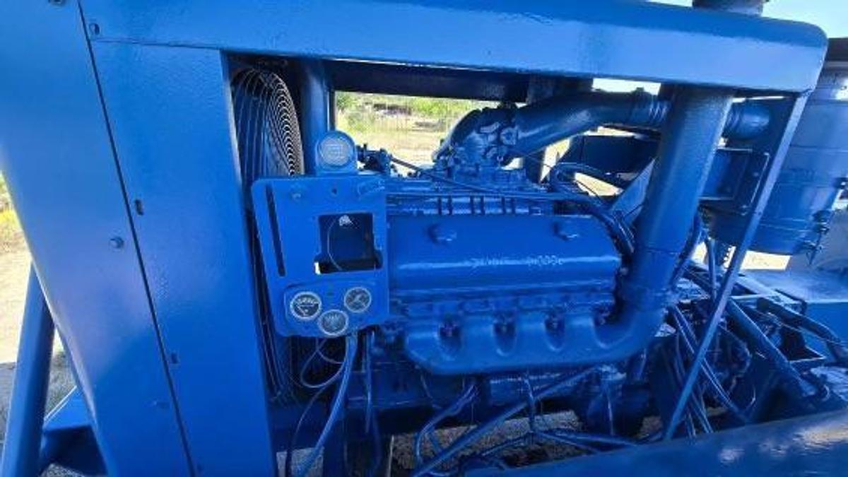 Used Gardner Denver PAH Triplex Pump, Skidded