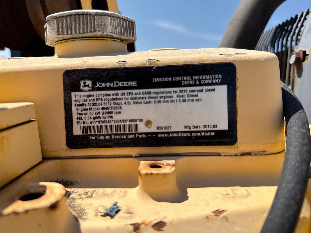 Used Godwin Transfer pump With a John Deere 4.5L Diesel