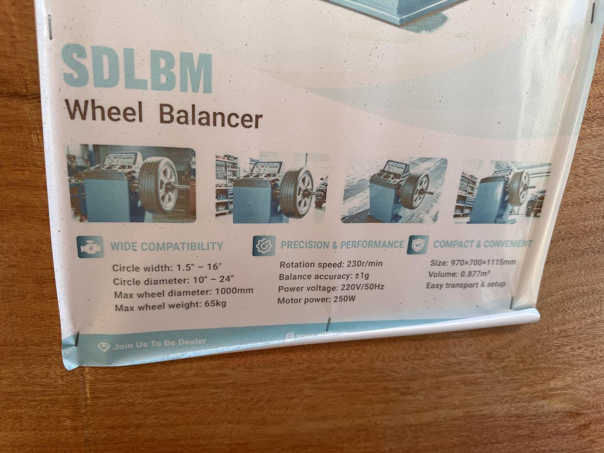 Used TBM Intelligent High-precision Wheel Balancing Machine (UNUSED)