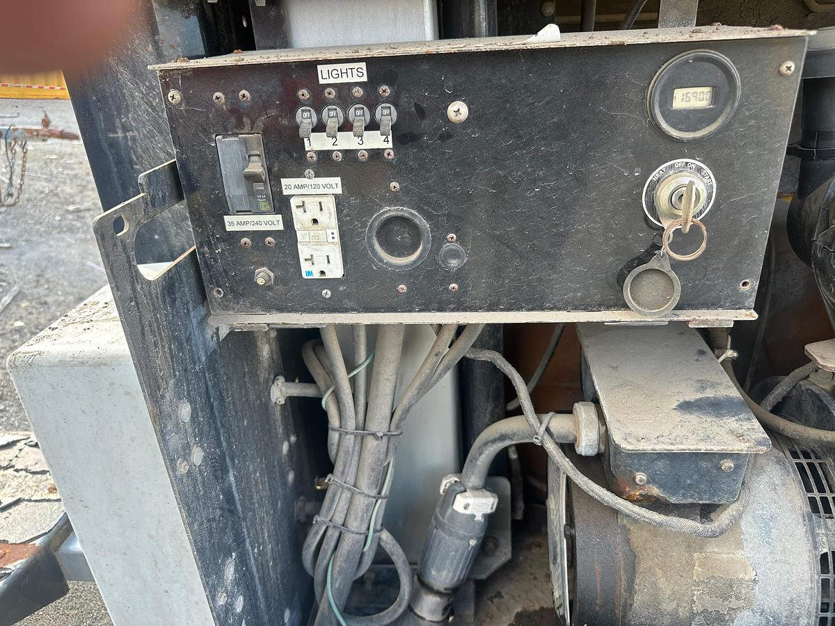 Used Allmand Night-Lite 2 8KW Light Plant with CAT Engine