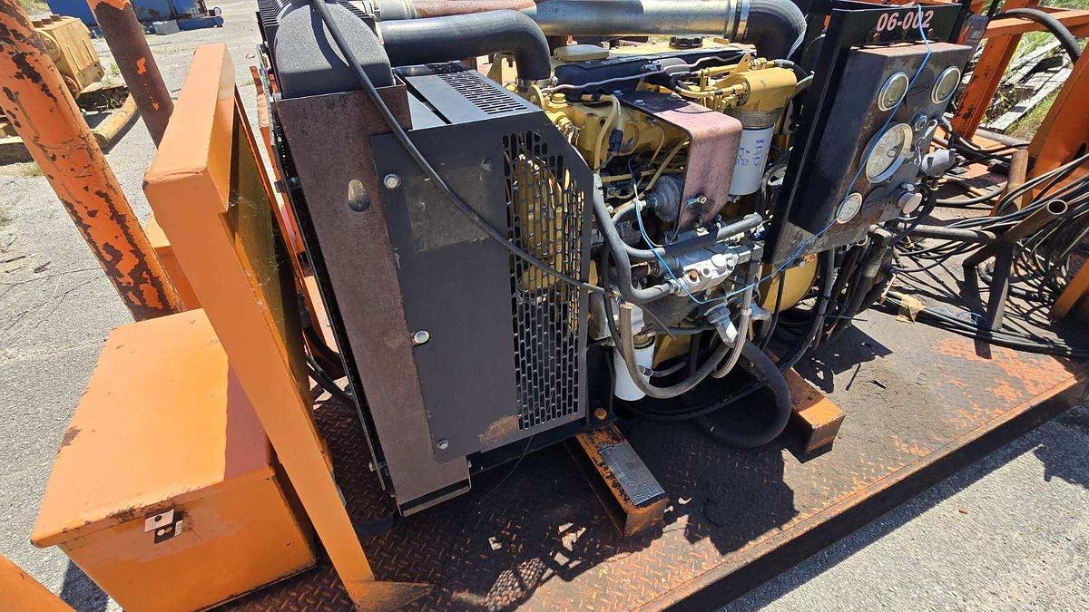 Used Caterpillar C4.4 Engine, Skidded