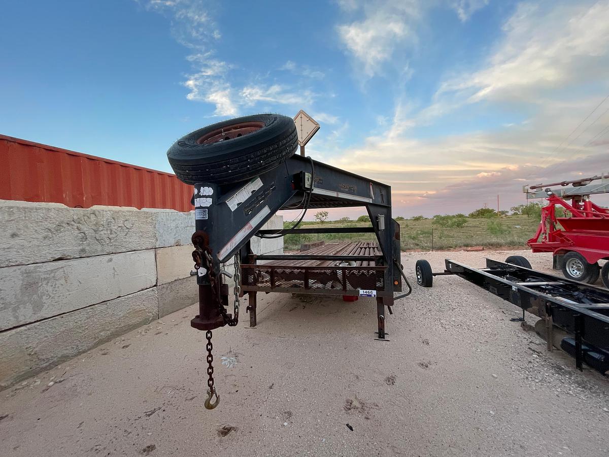 Used 2013 Bruder Gooseneck Equipment Trailer