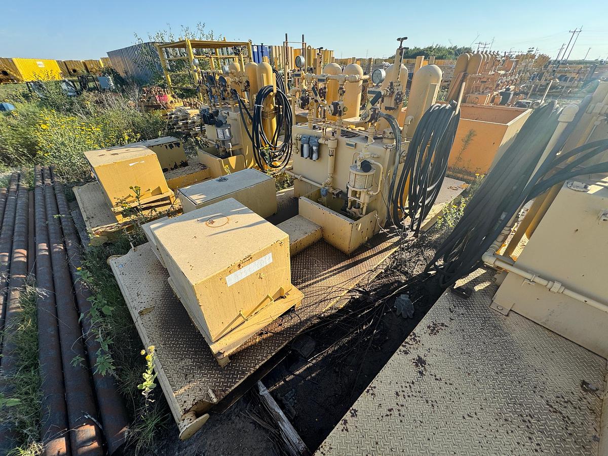 Used 3-Station Accumulator - BOP Stump
