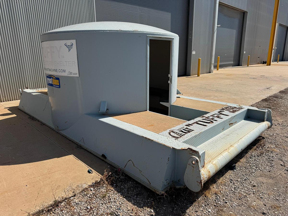 Used Tuffys Storm Shelter - Approx. 40,000 lbs.