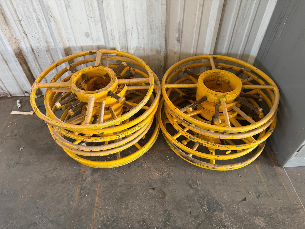 Used (13) Drill Pipe Safety Clamps
