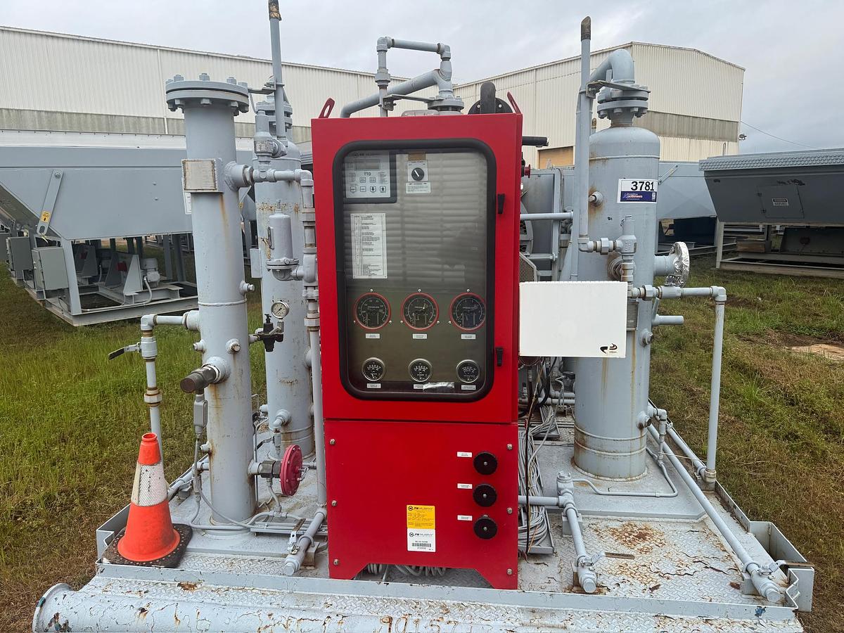 Used 2020 Engine-Driven Natural Gas Compressor, Skidded