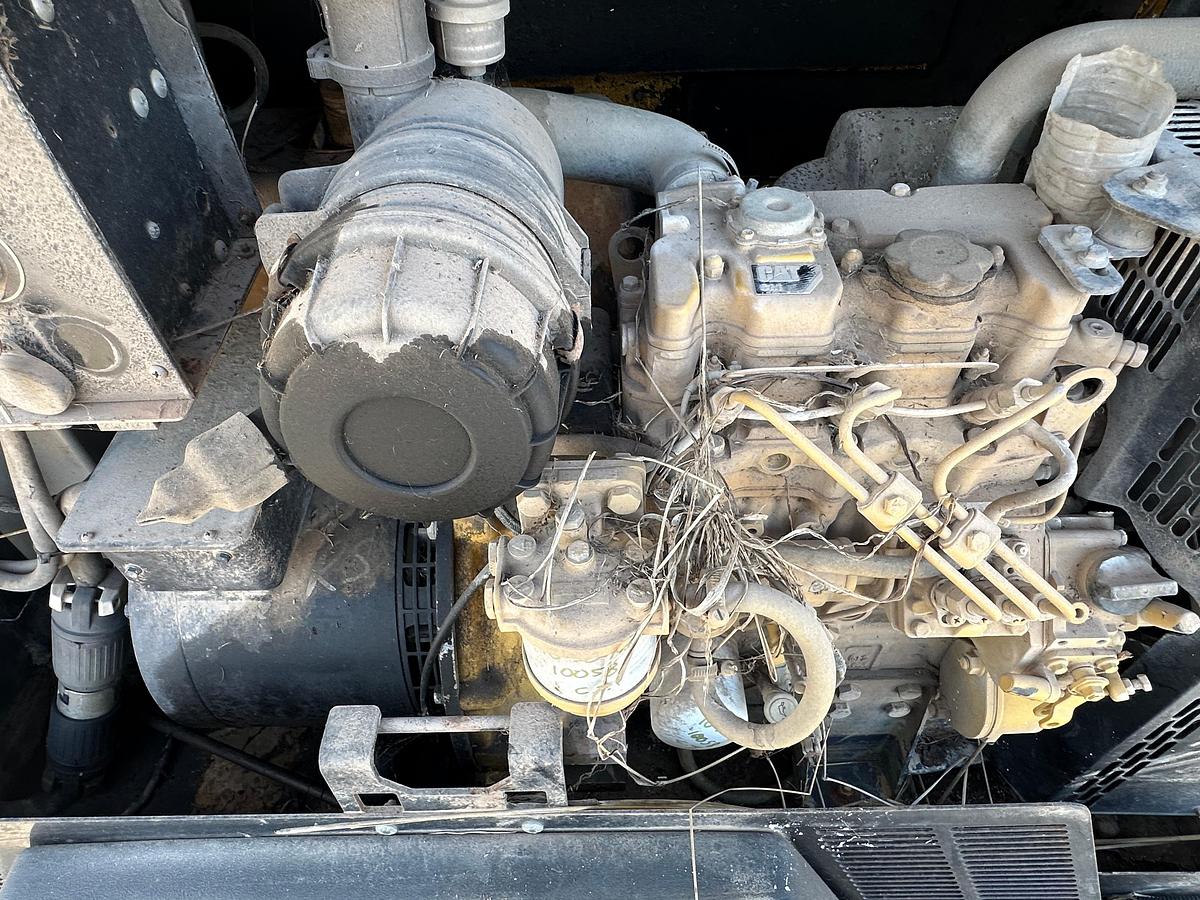 Used Allmand Night-Lite Pro 2 8kw Light Plant with Cat Engine Inoperable.