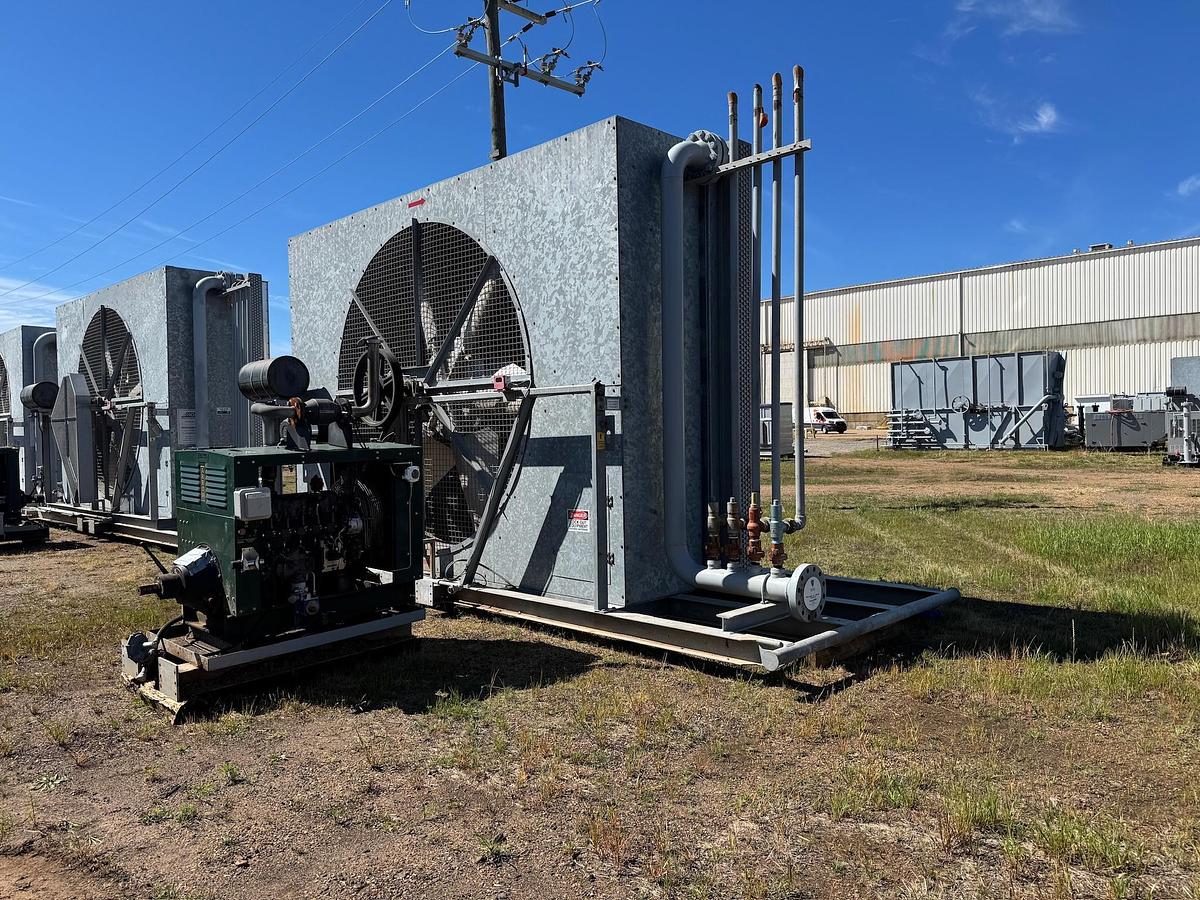 Used 2023 EADS 120-VX Air-Cooled Heat Exchanger (Fin-Fan / Gas Aftercooler)
