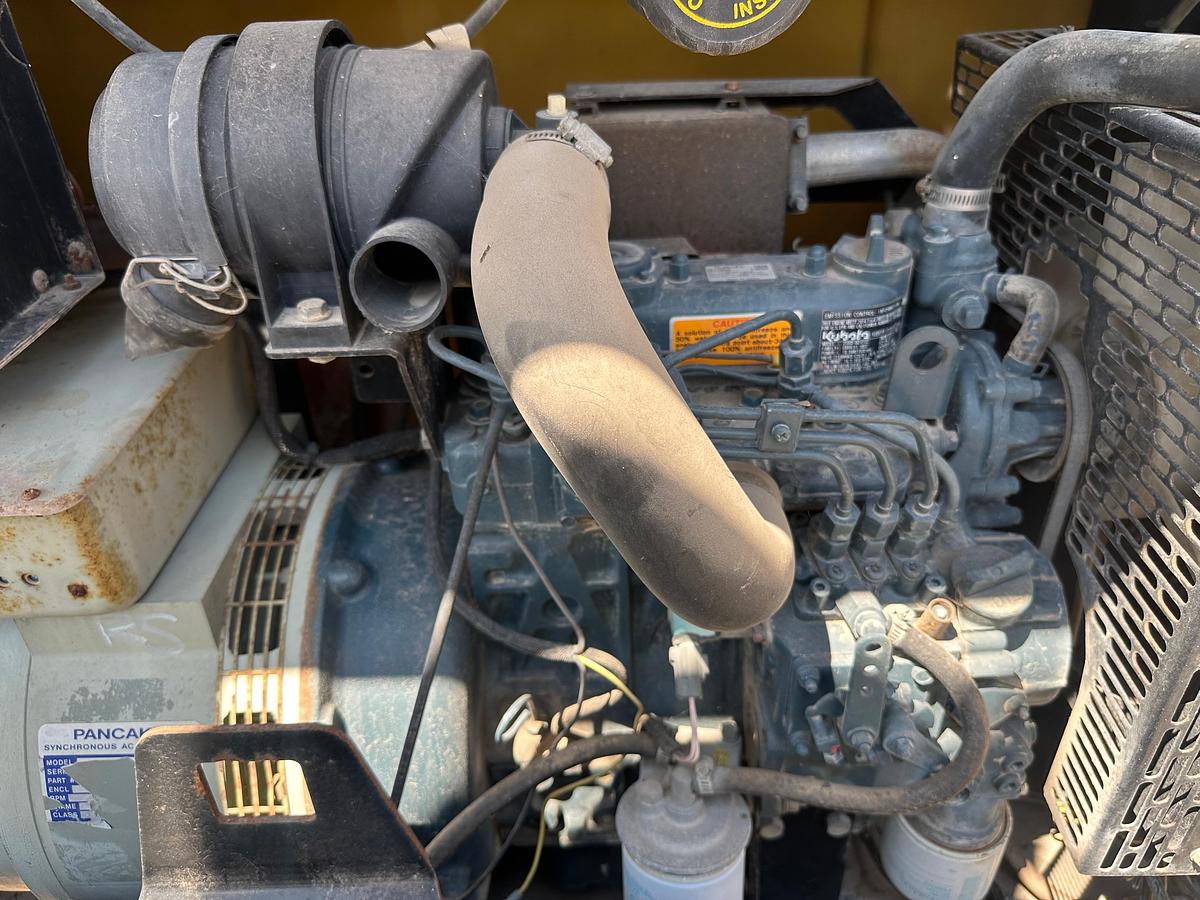 Used Allmand Night-Lite 2 8KW Light Plant withKubota Engine