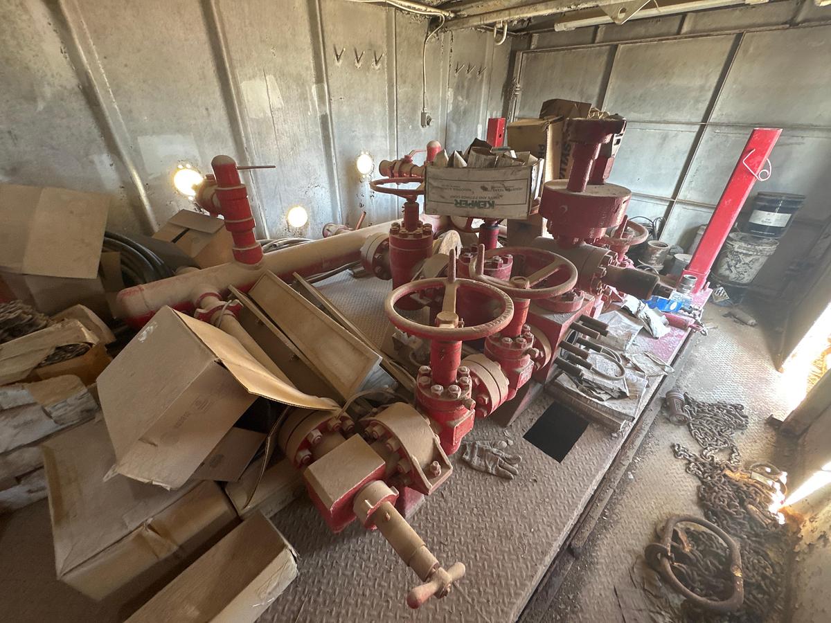 Used 4 1/16 Adjustable Choke Manifold - Skidded