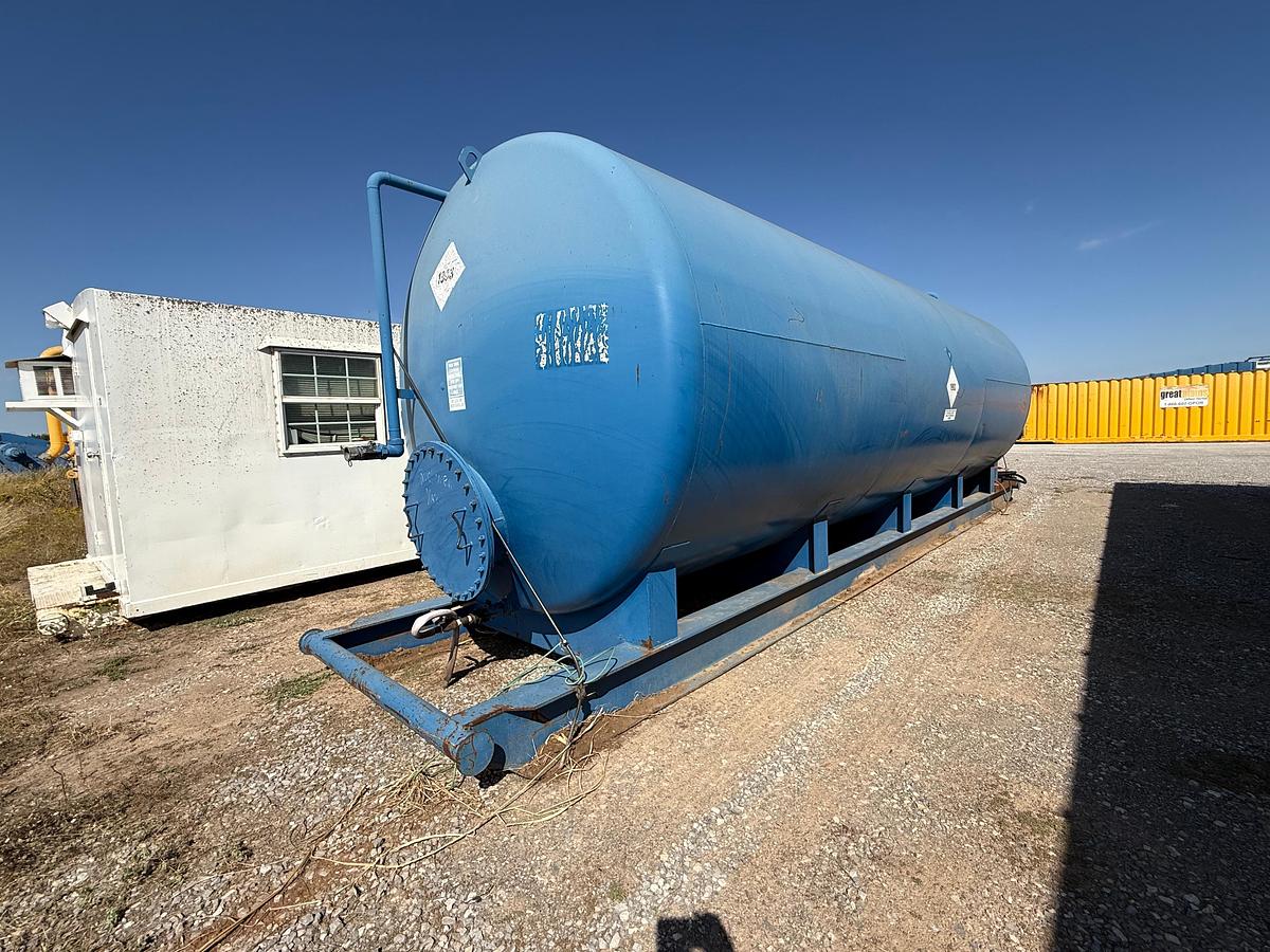 Used J & J Steel 10,000 GAL Skidded Fuel Tank
