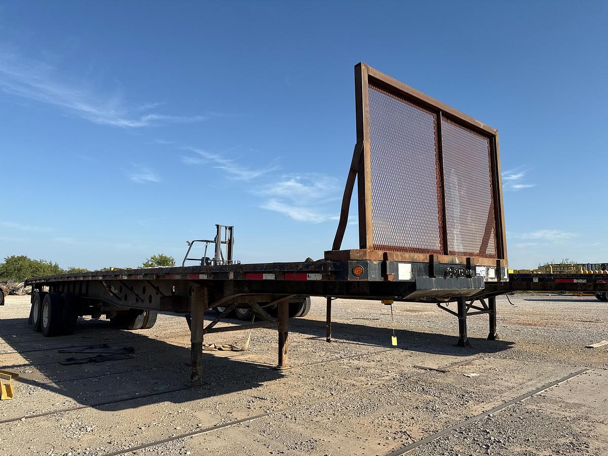 Used 2011 Bright Coop Flatbed Trailer with a 2011 Princeton PB80