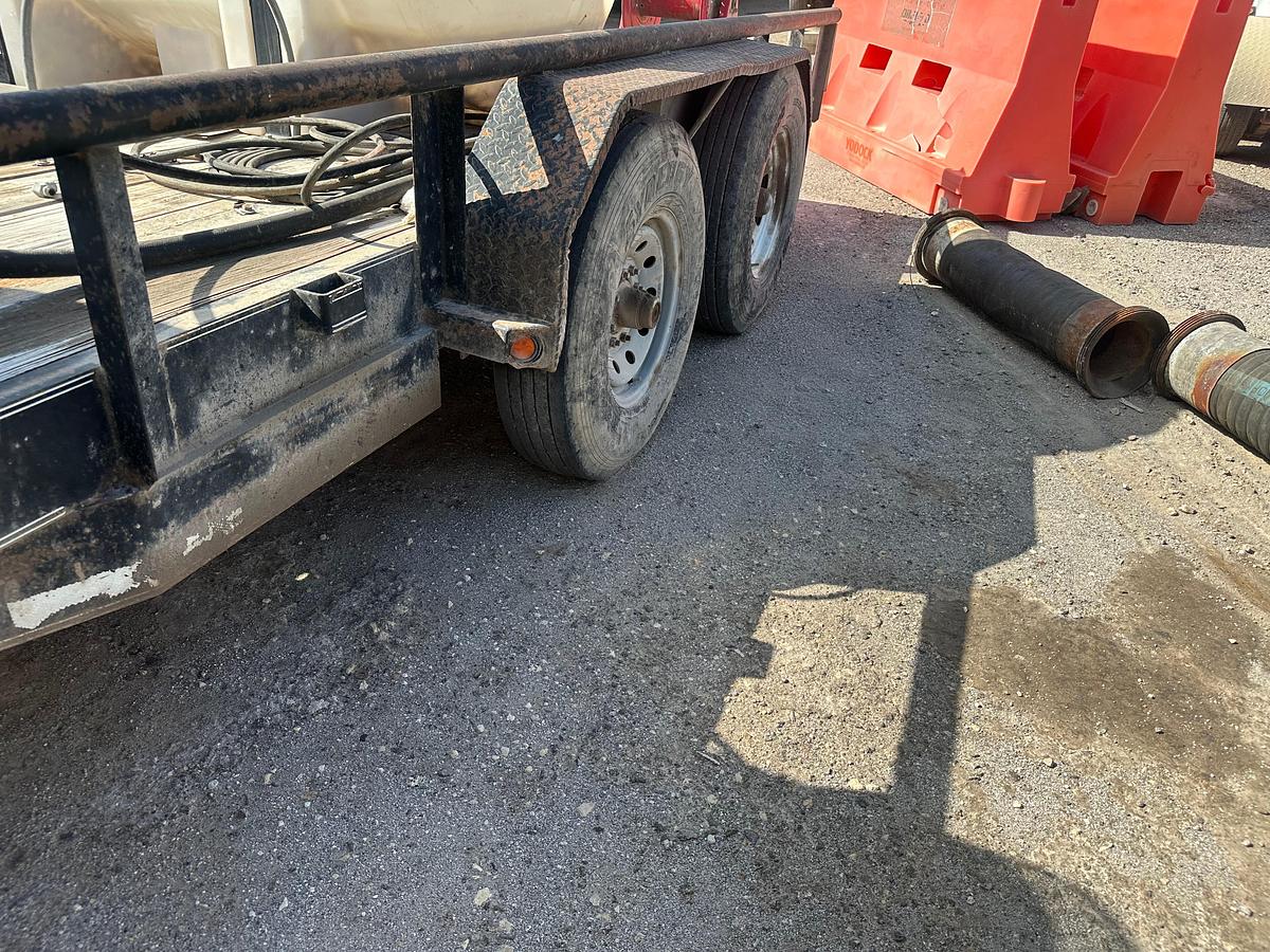 Used Lamar 16 Trailer with All American Pressure Washer and Water Tank