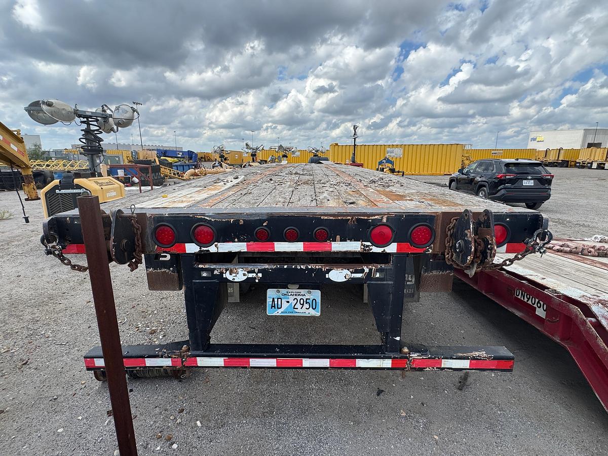 Used 2010 Tihm T/A Flatbed Trailer