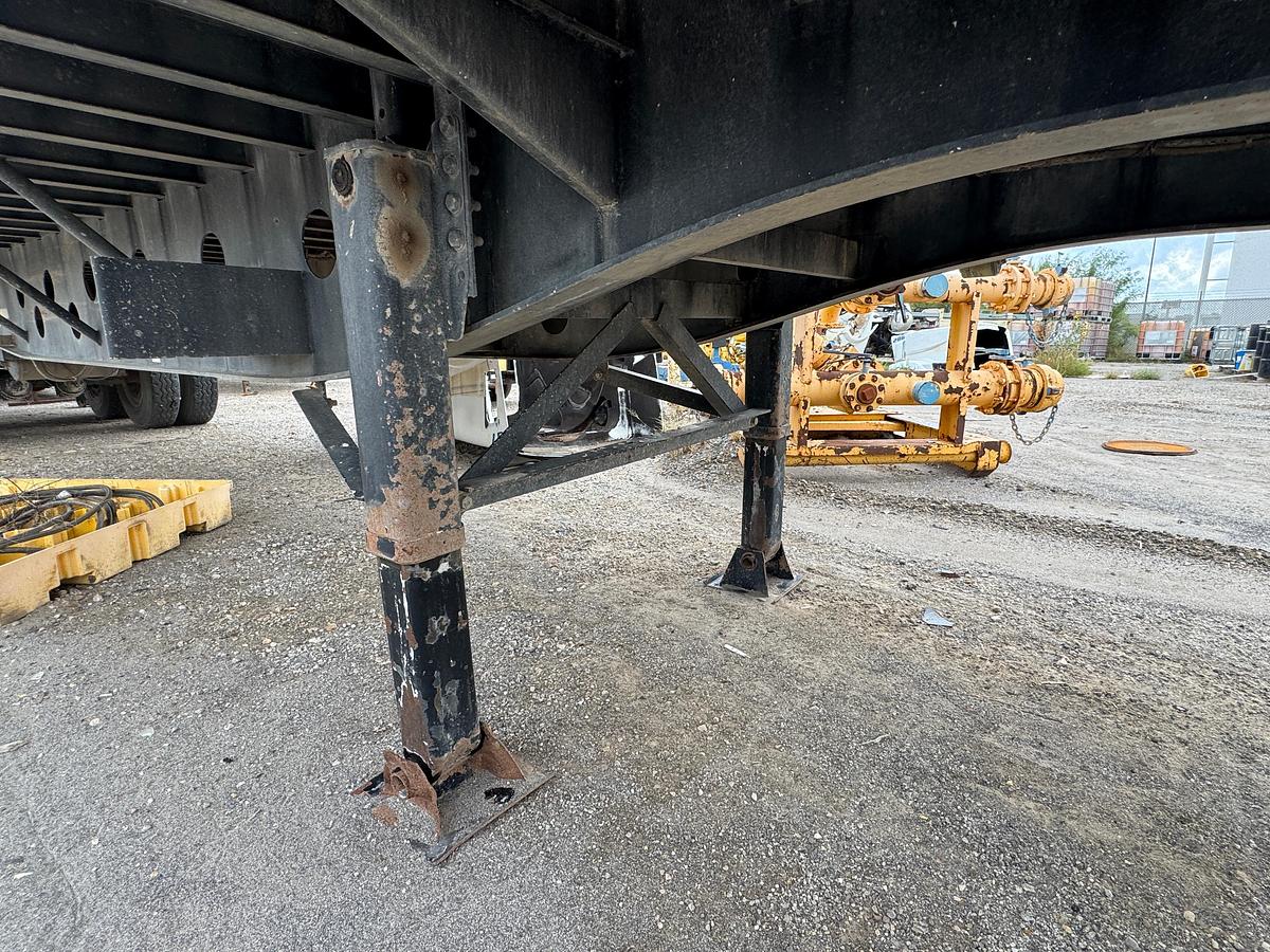 Used 2010 Tihm T/A Flatbed Trailer